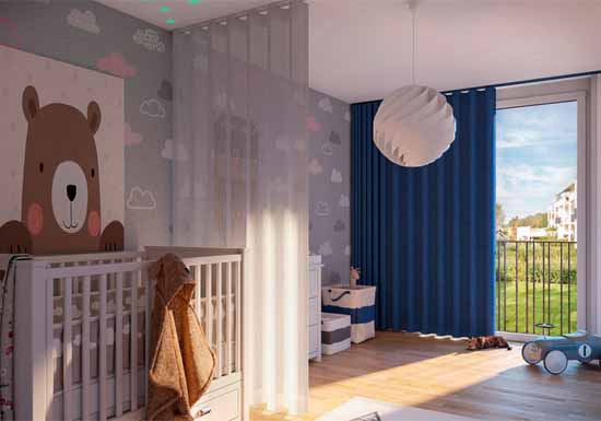 Cortinas de Tela Infantiles